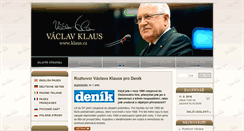 Desktop Screenshot of klaus.cz