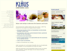 Tablet Screenshot of klaus.ch